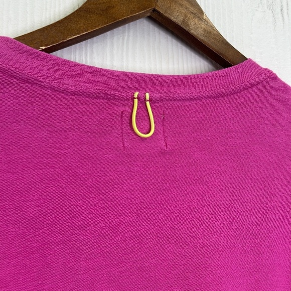 Free People - Movement Surfside Living Magenta Pink Cropped Overside Top Size XS - Picture 15 of 15